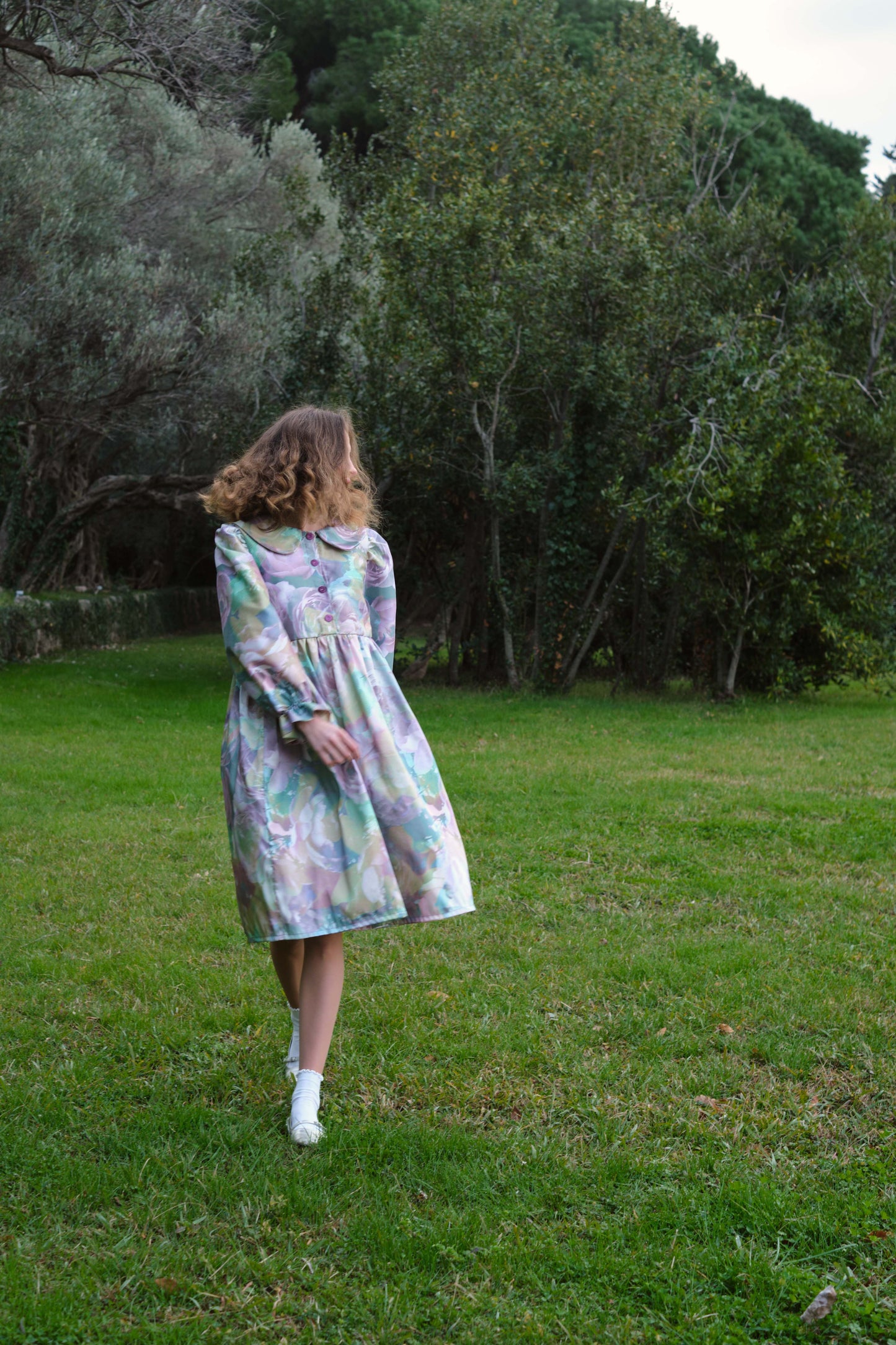 Lora floral dress