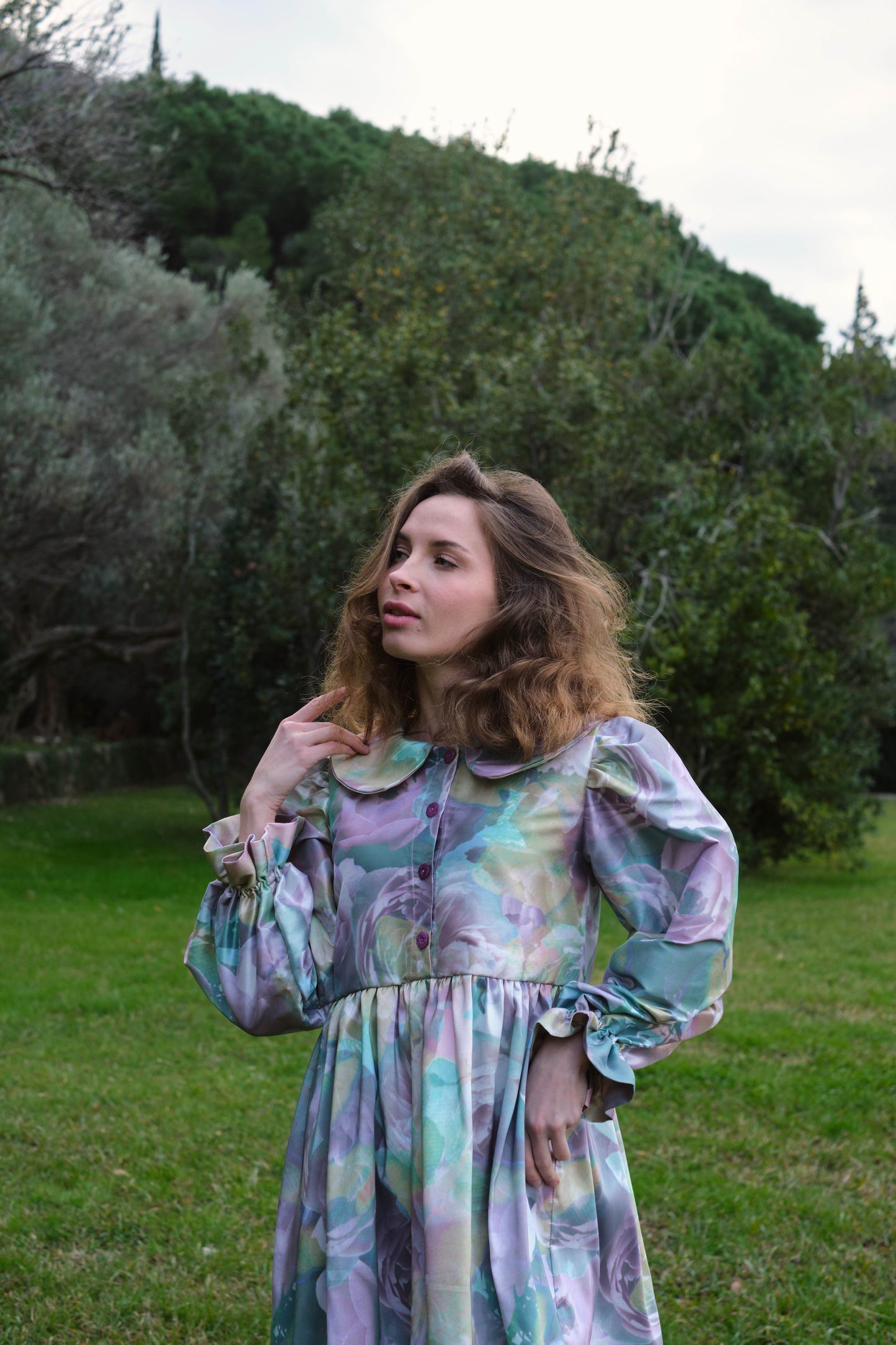 Lora floral dress
